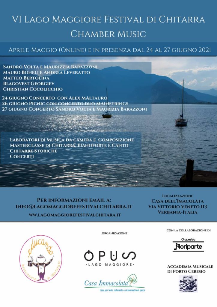 VI Lago Maggiore Festival di Chitarra 2021